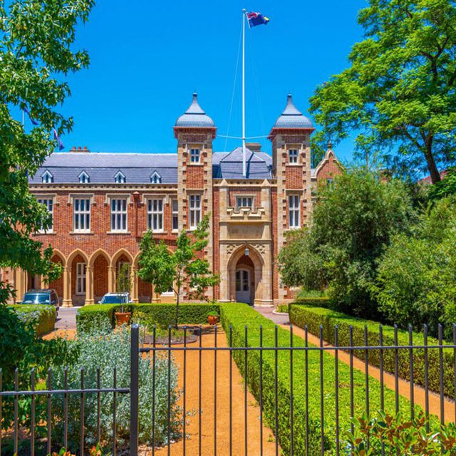 Government house at Perth, Australia